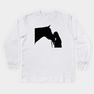 Horse gifts for woman Kids Long Sleeve T-Shirt